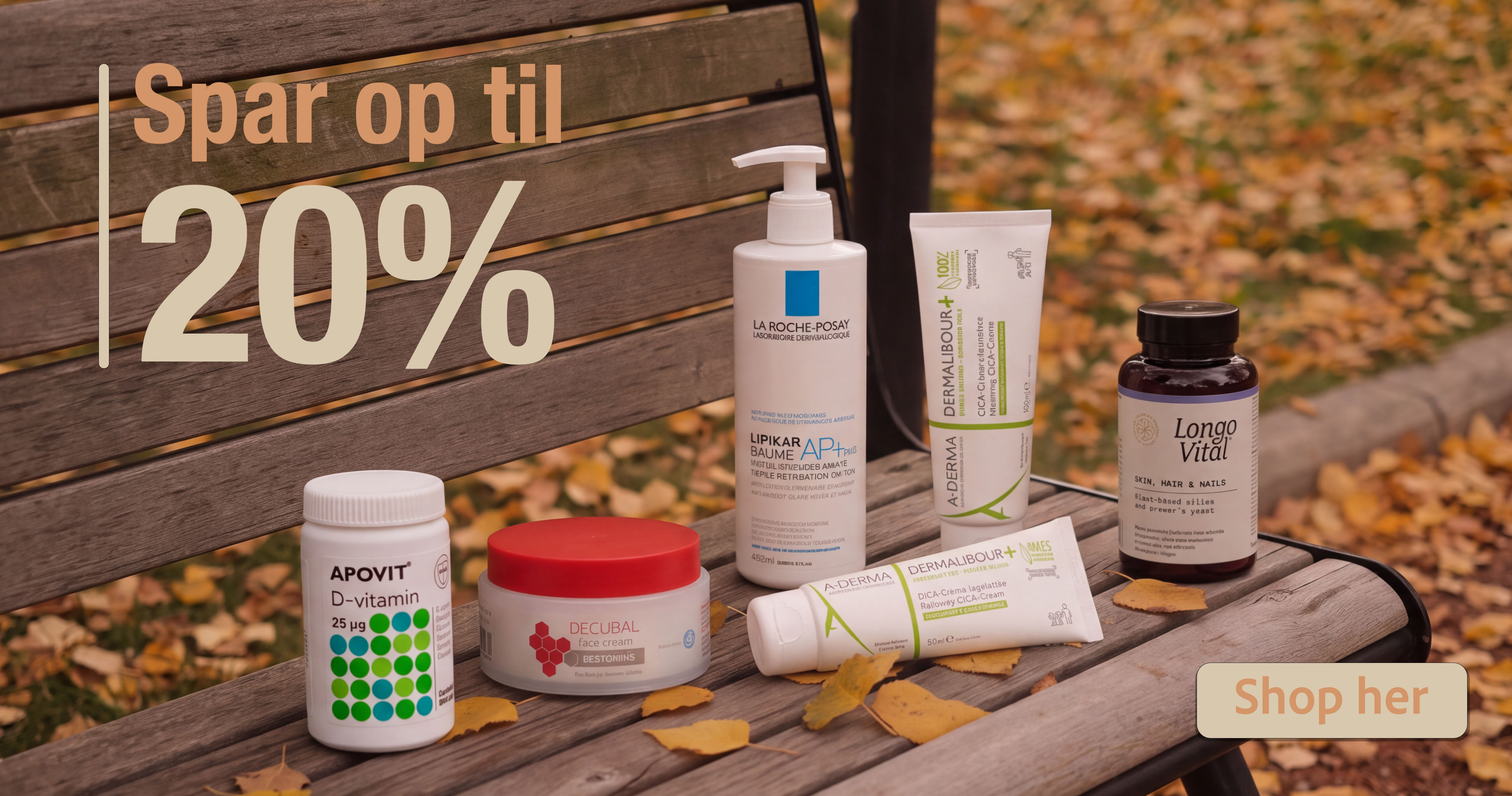 Spar op til 20% på udvalgte favoritter